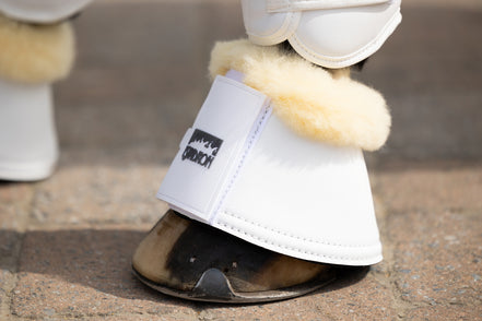 Bottes Squadron OVERSPRING en cuir artificiel et imitation agneau