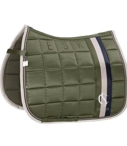 Eskadron Big Square Mattgloss Zadeldek Classic Sports 25 Zadeldoeken - Maddelin Equestrian Eskadron