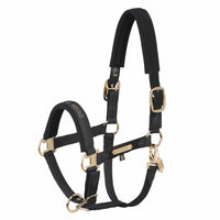 Eskadron Halster Faux Leather Plait Double Pin Heritage 24/25 Nylon halsters - Maddelin Equestrian Eskadron