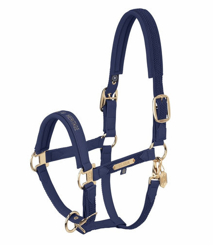 Eskadron Halster Faux Leather Plait Double Pin Heritage 24/25 Nylon halsters - Maddelin Equestrian Eskadron