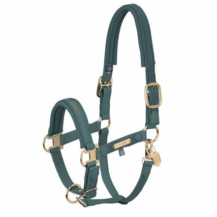Eskadron Halster Faux Leather Plait Double Pin Heritage 24/25 Nylon halsters - Maddelin Equestrian Eskadron
