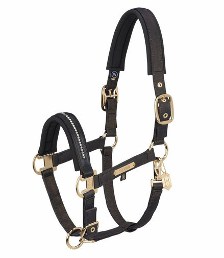 Eskadron Halster Glam Crystal Double Pin Heritage 24/25 Nylon halsters - Maddelin Equestrian Eskadron