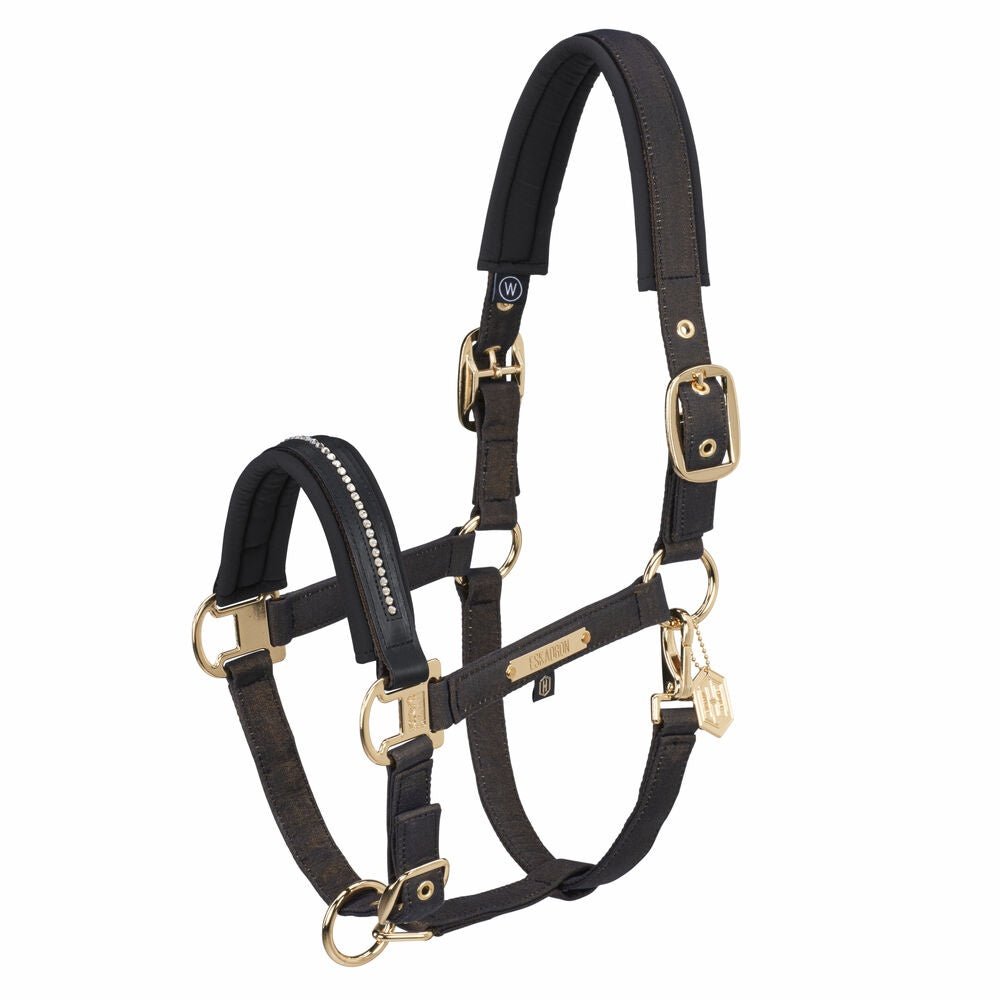 Eskadron Halster Glam Crystal Double Pin Heritage 24/25 Nylon halsters - Maddelin Equestrian Eskadron
