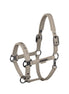 Eskadron Halster Sparkle Double Pin Platinum 26/27 Nylon halsters - Maddelin Equestrian