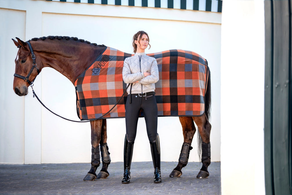Eskadron Halster Sparkle Double Pin Platinum 26/27 Nylon halsters - Maddelin Equestrian