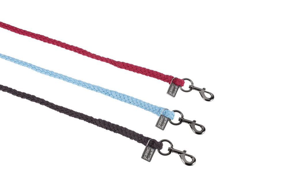 Eskadron Halstertouw Regular Swivel Hook Silk Blue Touwen - Maddelin Equestrian Eskadron