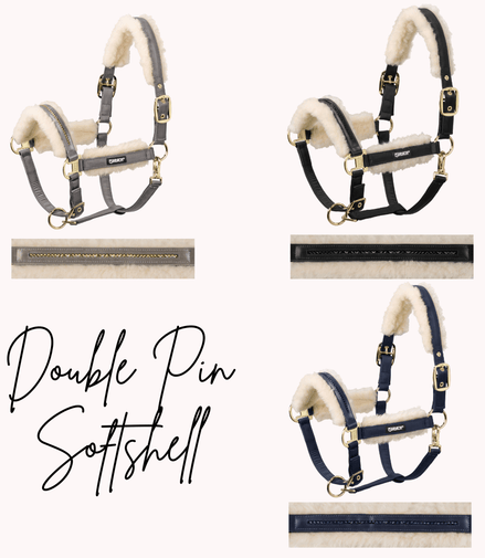 Eskadron Headcollar Double Pin Evo - Wool Nylon halsters - Maddelin Equestrian Eskadron