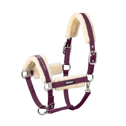 Eskadron Headcollar Double Pin Fauxfur Halster met wol of faux fur - Maddelin Equestrian Eskadron