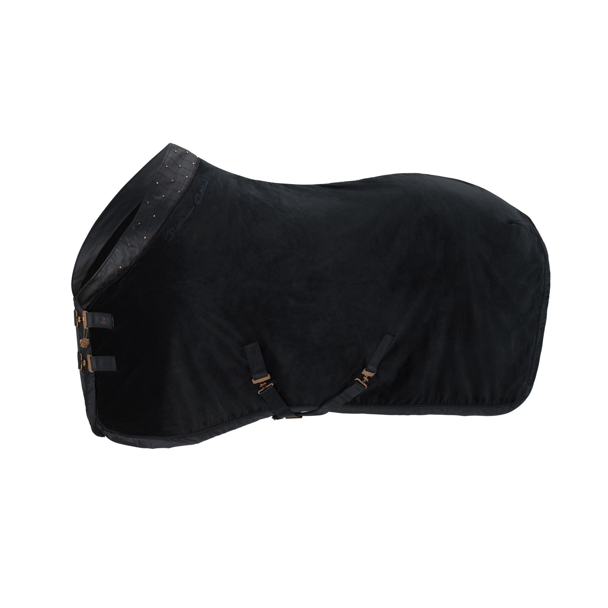 Eskadron Sweat Paardendeken Velvet Crystal Shetty Platinum 23 Black Zweetdekens - Maddelin Equestrian Eskadron