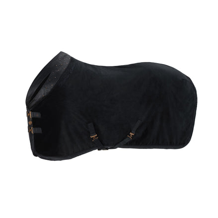 Eskadron Sweat Paardendeken Velvet Crystal Shetty Platinum 23 Black Zweetdekens - Maddelin Equestrian Eskadron