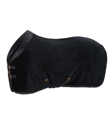 Eskadron Sweat Paardendeken Velvet Crystal Shetty Platinum 23 Black Zweetdekens - Maddelin Equestrian Eskadron