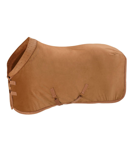 Eskadron Sweat Paardendeken Velvet Crystal Shetty Platinum 23 Cognac Zweetdekens - Maddelin Equestrian Eskadron