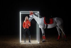 Eskadron Zadeldek Big Square Jewel Dynamic 25 Zadeldoeken - Maddelin Equestrian Eskadron