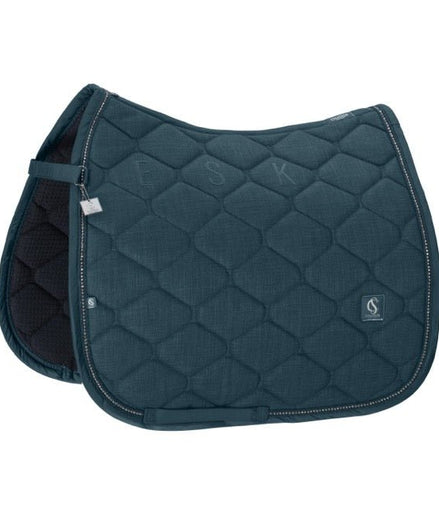 Eskadron Zadeldek Bouclé Crystal Classic Sports 26 Zadeldoeken - Maddelin Equestrian Eskadron