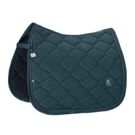 Eskadron Zadeldek Bouclé Crystal Classic Sports 26 Zadeldoeken - Maddelin Equestrian Eskadron