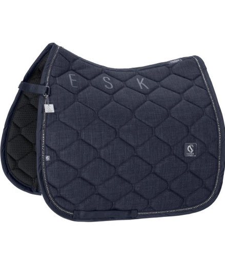 Eskadron Zadeldek Bouclé Crystal Classic Sports 26 Zadeldoeken - Maddelin Equestrian Eskadron
