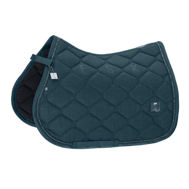 Eskadron Zadeldek Bouclé Crystal Classic Sports 26 Zadeldoeken - Maddelin Equestrian Eskadron