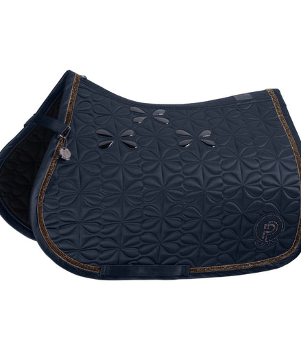 Eskadron Zadeldek Mattgloss Bow Platinum 24 Zadeldoeken - Maddelin Equestrian Eskadron