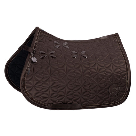 Eskadron Zadeldek Mattgloss Bow Platinum 24 Zadeldoeken - Maddelin Equestrian Eskadron