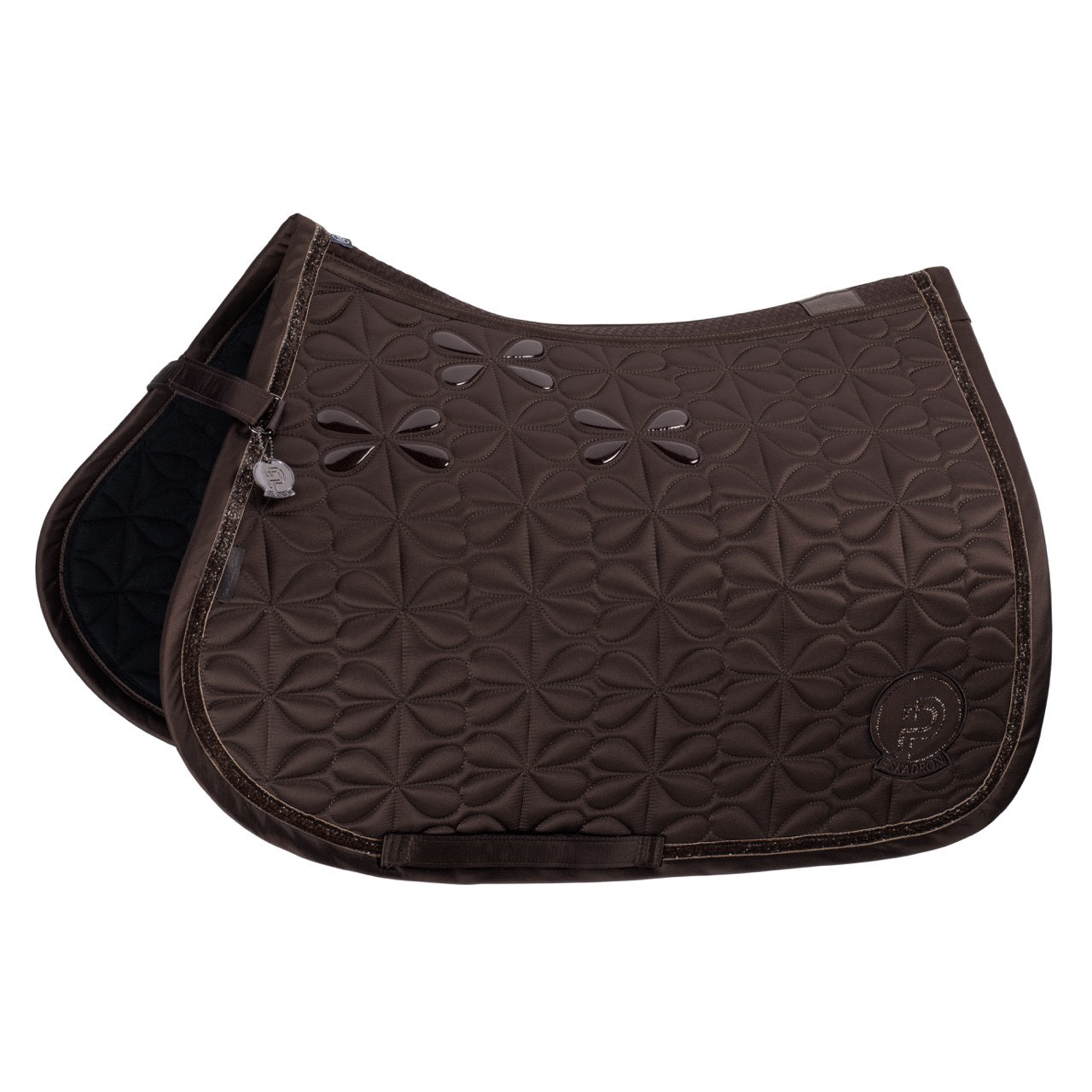 Eskadron Zadeldek Mattgloss Bow Platinum 24 Zadeldoeken - Maddelin Equestrian Eskadron