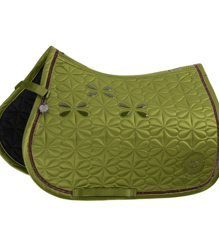 Eskadron Zadeldek Mattgloss Bow Platinum 24 Zadeldoeken - Maddelin Equestrian Eskadron