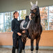 Eskadron Zadeldek Mattgloss Contrast Jewel Platinum 26/27 Zadeldoeken - Maddelin Equestrian