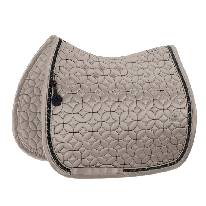 Eskadron Zadeldek Mattgloss Contrast Jewel Platinum 26/27 Zadeldoeken - Maddelin Equestrian