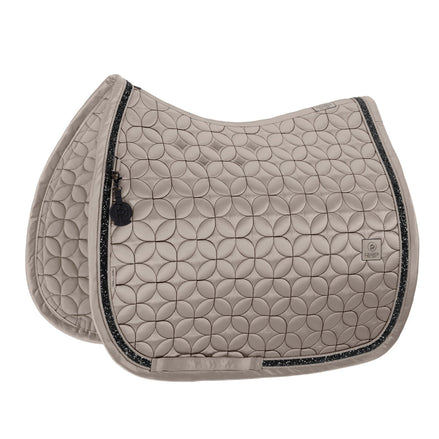 Eskadron Zadeldek Mattgloss Contrast Jewel Platinum 26/27 Zadeldoeken - Maddelin Equestrian