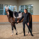 Eskadron Zadeldek Mattgloss Contrast Jewel Platinum 26/27 Zadeldoeken - Maddelin Equestrian