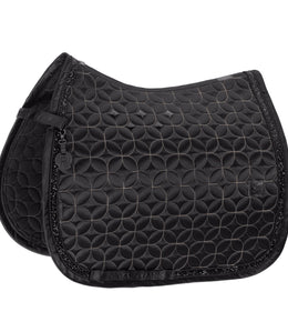 Eskadron Zadeldek Mattgloss Contrast Jewel Platinum 26/27 Zadeldoeken - Maddelin Equestrian