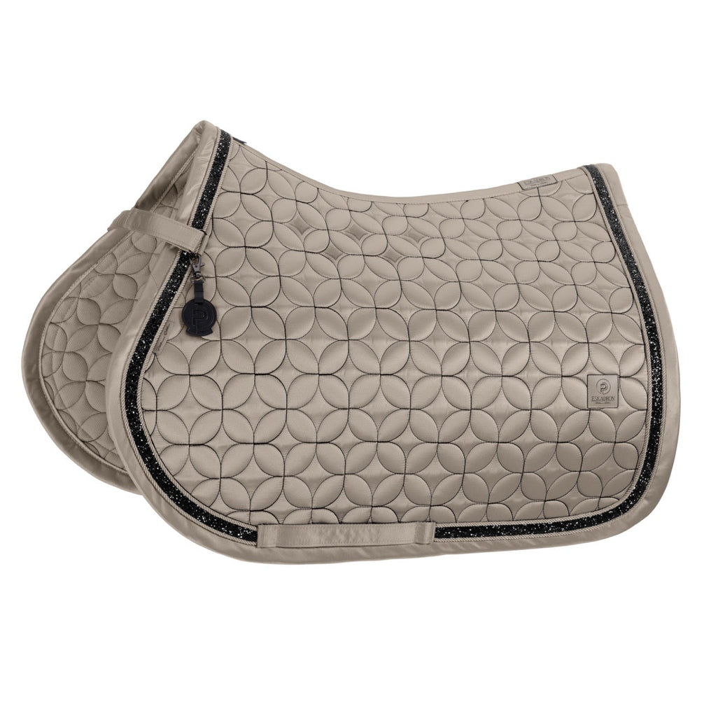 Eskadron Zadeldek Mattgloss Contrast Jewel Platinum 26/27 Zadeldoeken - Maddelin Equestrian