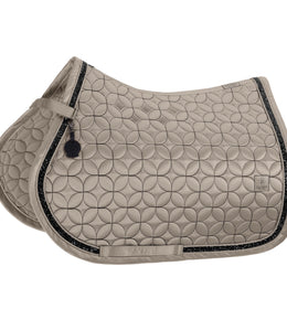 Eskadron Zadeldek Mattgloss Contrast Jewel Platinum 26/27 Zadeldoeken - Maddelin Equestrian