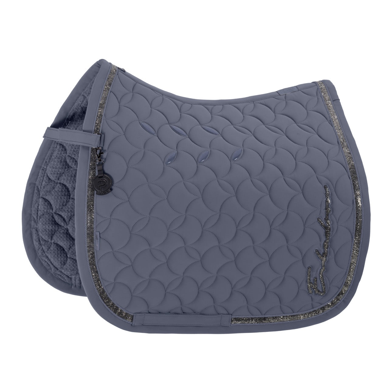 Eskadron Zadeldek Pro Soft Glitter Platinum 26/27 Zadeldoeken - Maddelin Equestrian