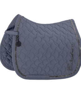 Eskadron Zadeldek Pro Soft Glitter Platinum 26/27 Zadeldoeken - Maddelin Equestrian
