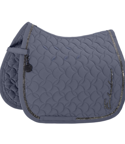Eskadron Zadeldek Pro Soft Glitter Platinum 26/27 Zadeldoeken - Maddelin Equestrian