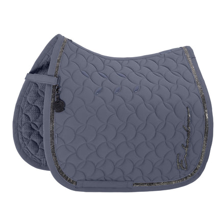 Eskadron Zadeldek Pro Soft Glitter Platinum 26/27 Zadeldoeken - Maddelin Equestrian