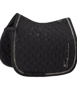 Eskadron Zadeldek Pro Soft Glitter Platinum 26/27 Zadeldoeken - Maddelin Equestrian