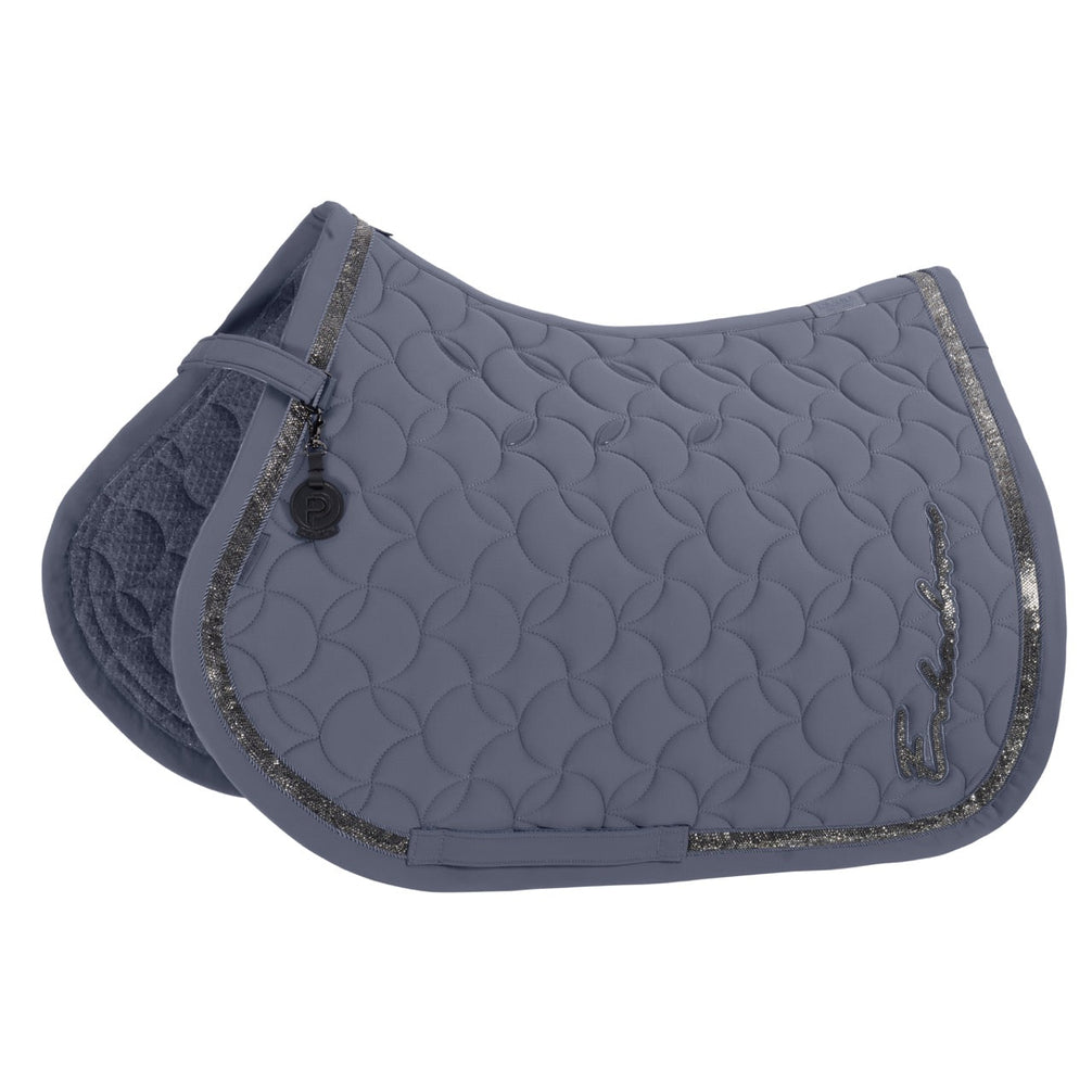 Eskadron Zadeldek Pro Soft Glitter Platinum 26/27 Zadeldoeken - Maddelin Equestrian