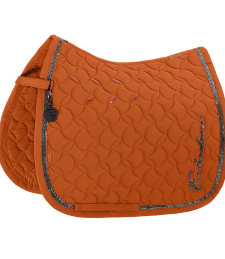 Eskadron Zadeldek Pro Soft Glitter Platinum 26/27 Zadeldoeken - Maddelin Equestrian