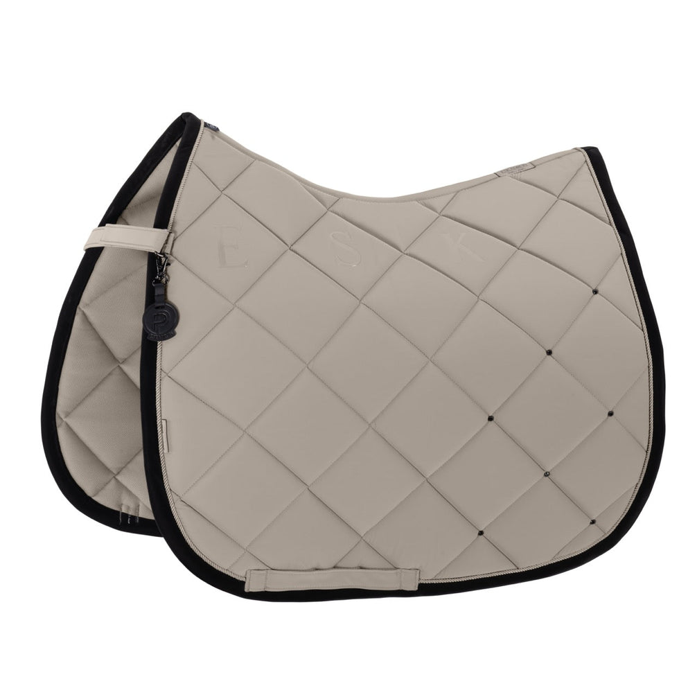 Eskadron Zadeldek Silk Contrast Diamond Platinum 26/27 Zadeldoeken - Maddelin Equestrian