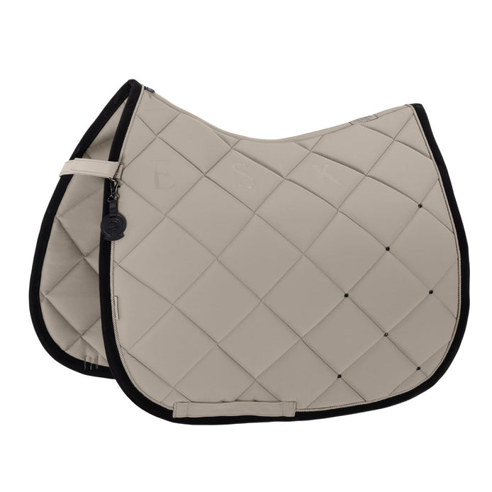Eskadron Zadeldek Silk Contrast Diamond Platinum 26/27 Zadeldoeken - Maddelin Equestrian
