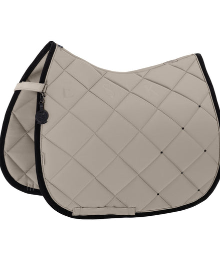 Eskadron Zadeldek Silk Contrast Diamond Platinum 26/27 Zadeldoeken - Maddelin Equestrian