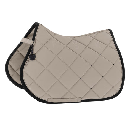 Eskadron Zadeldek Silk Contrast Diamond Platinum 26/27 Zadeldoeken - Maddelin Equestrian