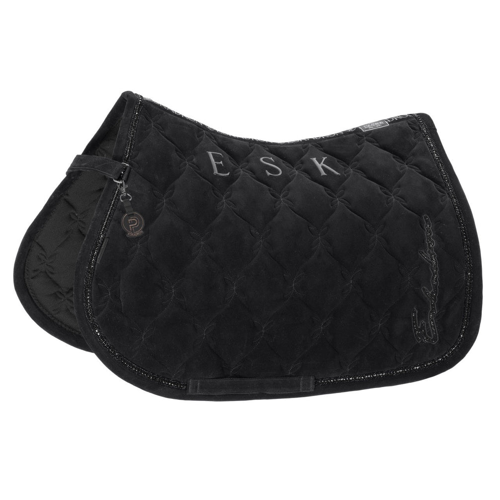 Eskadron Zadeldek Velours Crystal Platinum 25 Zadeldoeken - Maddelin Equestrian Eskadron