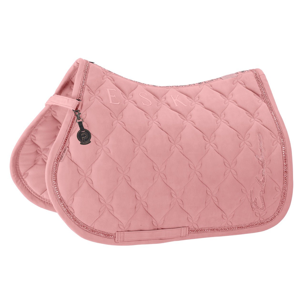 Eskadron Zadeldek Velours Crystal Platinum 25 Zadeldoeken - Maddelin Equestrian Eskadron