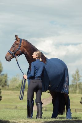 Eskadron Zweetdeken Fleece Heritage 24/25 Zweetdekens - Maddelin Equestrian Eskadron