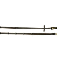 Euroriding Antislip Teugels Met Karabijnhaak Natural Line Teugels - Maddelin Equestrian Euroriding