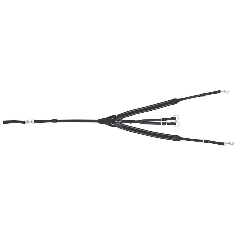 Euroriding Breastplate Iowa Natural Line Borstriemen en martingalen - Maddelin Equestrian Euroriding