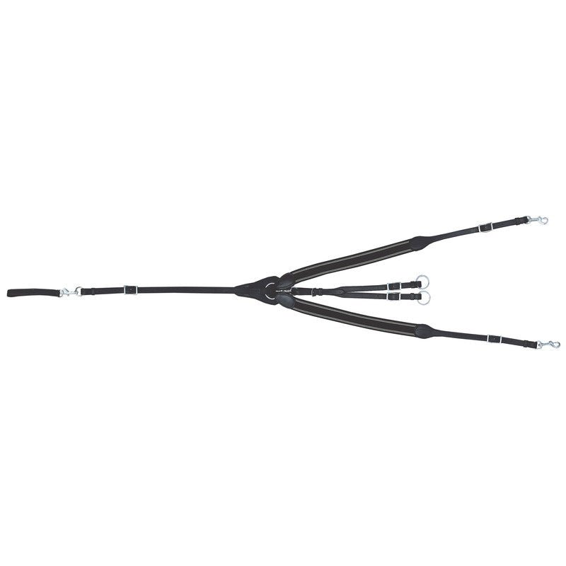 Euroriding Breastplate Iowa Natural Line Borstriemen en martingalen - Maddelin Equestrian Euroriding