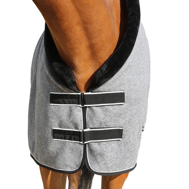 Euroriding Fleece Rug met Teddykraag Zweetdekens - Maddelin Equestrian Euroriding